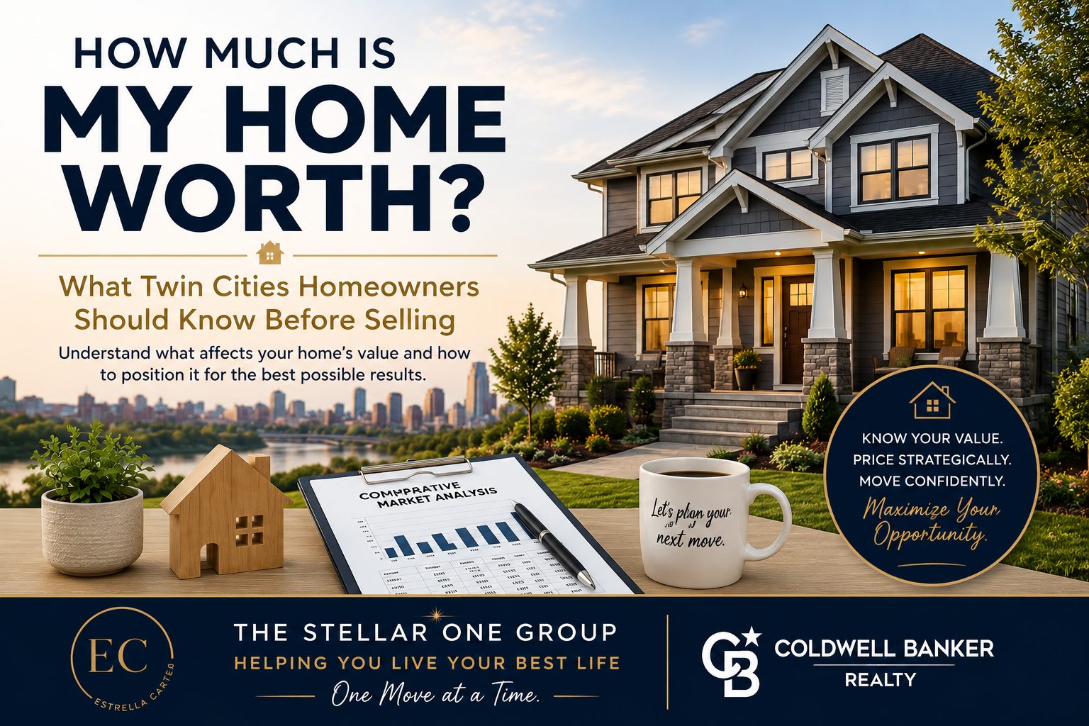 How much is my Twin Cities home worth? Home value and selling guide from The Stellar One Group